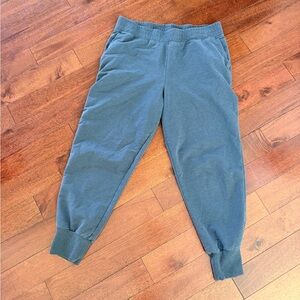 Patagonia Ahnya Navy Sweats Elastic-Waist Joggers Large Womens